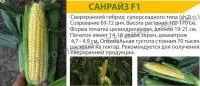 Семена сладкой кукурузы Санрайз F1 Agri Saaten GmbH (5000 семян)